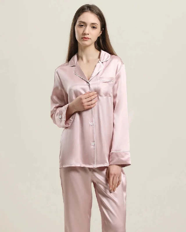 22Momme Classic Silk Pajamas Set