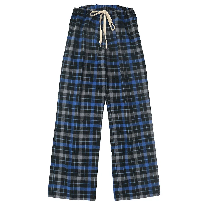 Pajama Lightweight Flannel Plaid - Blue