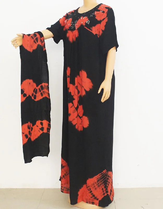 Dubai Maxi Abaya with Long Sleeves for Women