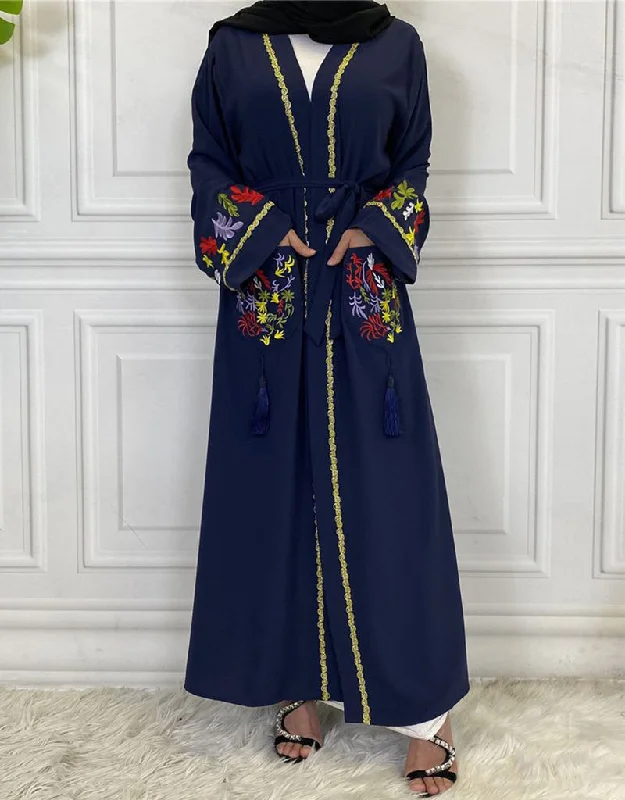 Kaftans Open Beautiful Casual Abaya