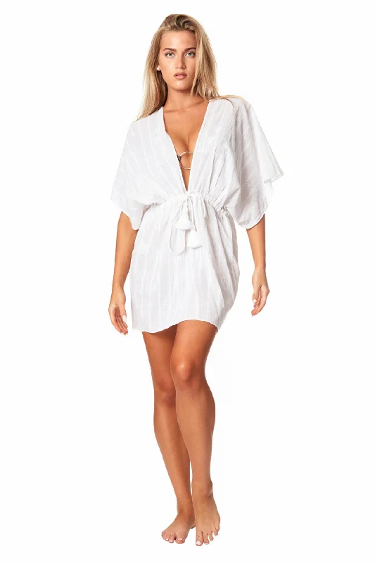 La Moda Short Robe Dress Cover up