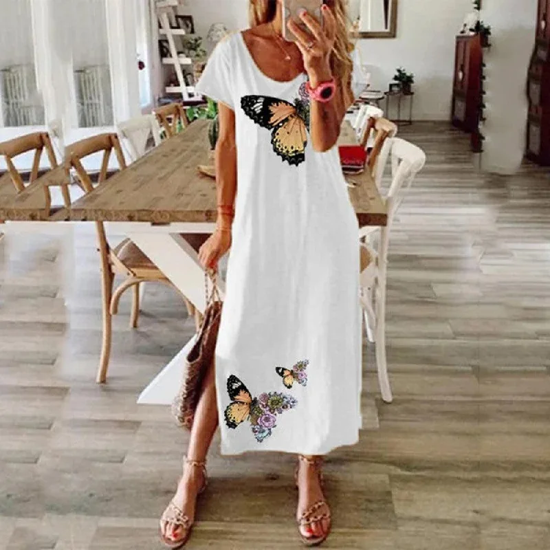 Loose casual long dress