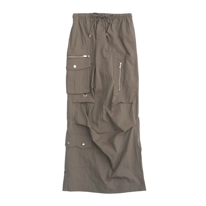 [MAISON SPECIAL]Pocket Work Skirt/KHAKI(21241515305)