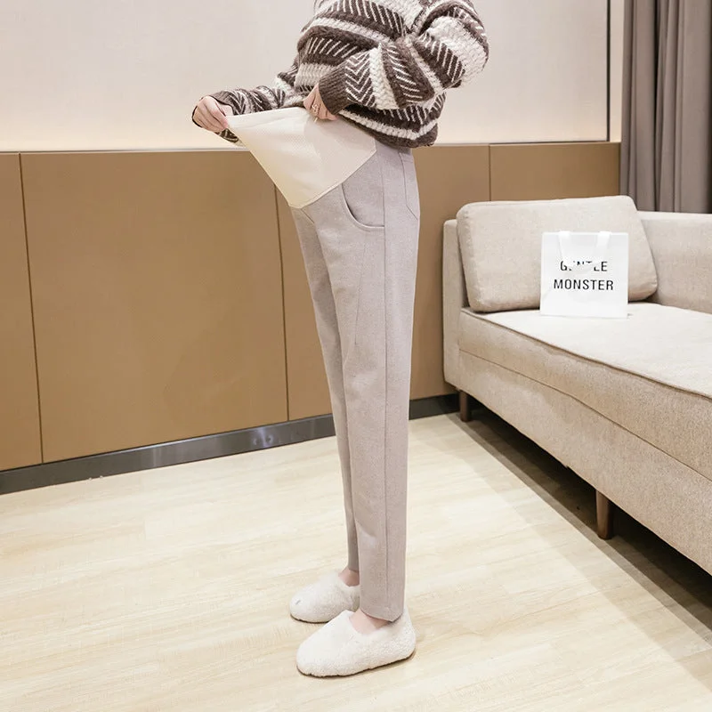 NiDELL: Pregnant Women’s Fashionable Long Pants for Autumn