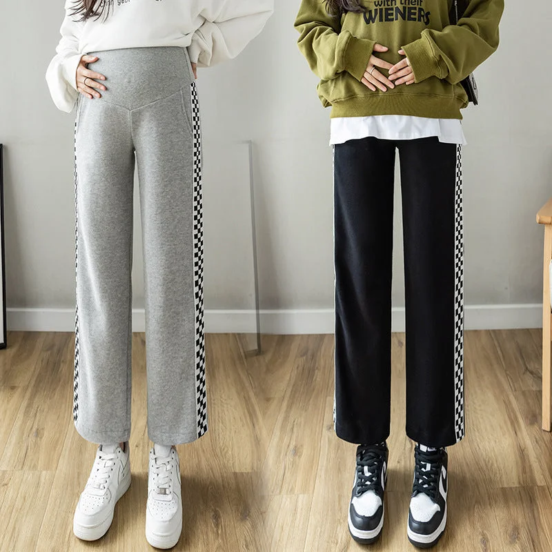 NiDELL: Pregnant Women’s Elegant Trousers Long Pants for Spring