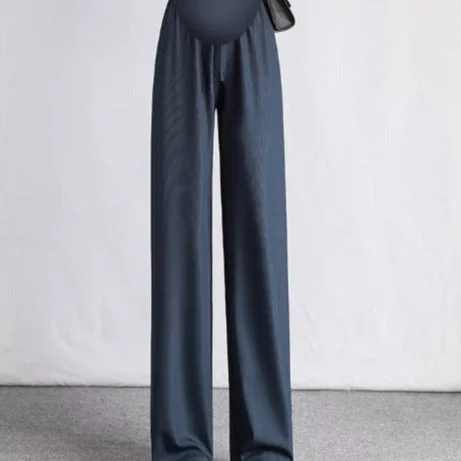 Navy Blue [Ice Silk Trousers]]