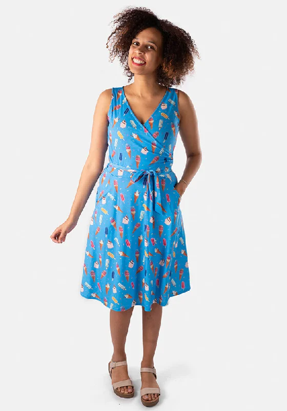 Ambrosia Ice Cream Print Dress