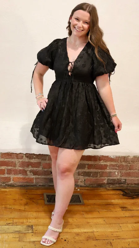 Embrace Dress - BLACK