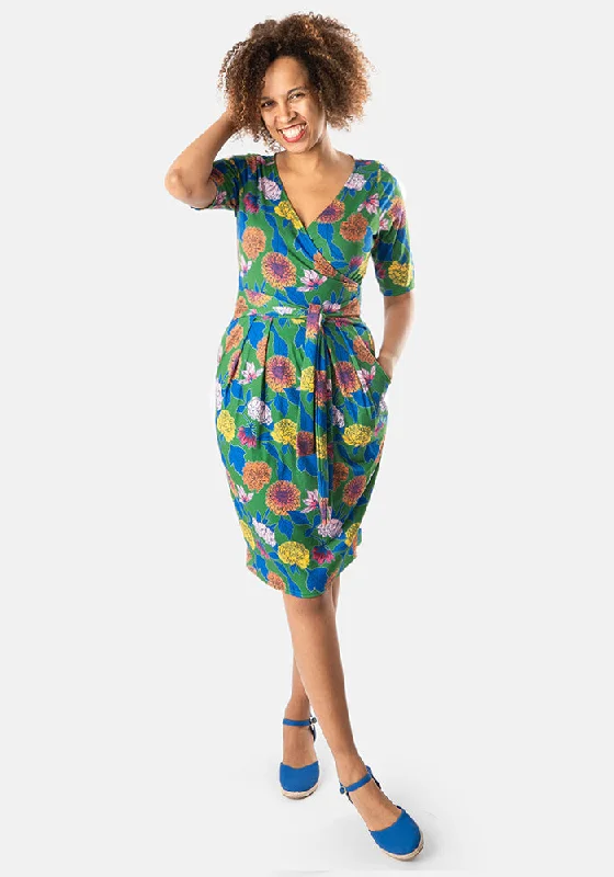 Noa Large Floral Print Dress