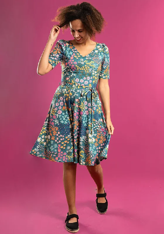 Sorrel Wild Flower Meadow Print Dress