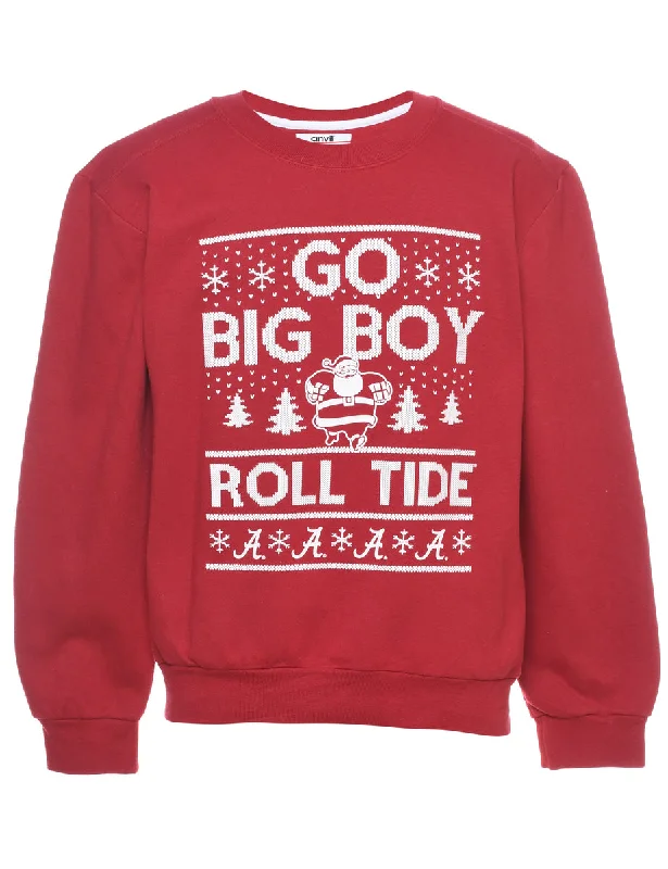 Festive Season Christmas Sweatshirt - S