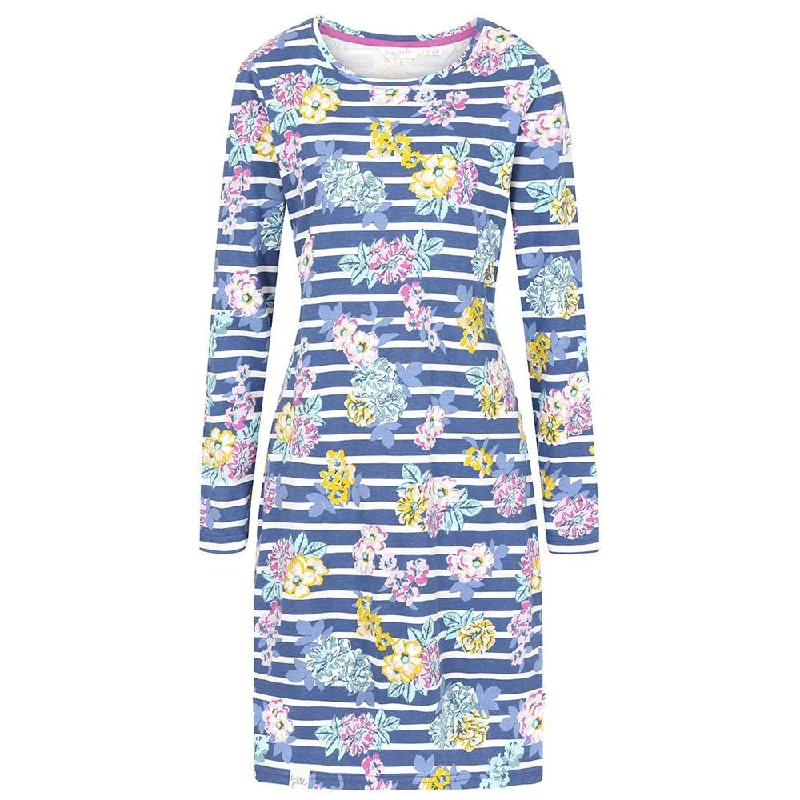 LJ239P - Striped T-Shirt Dress - Fleur