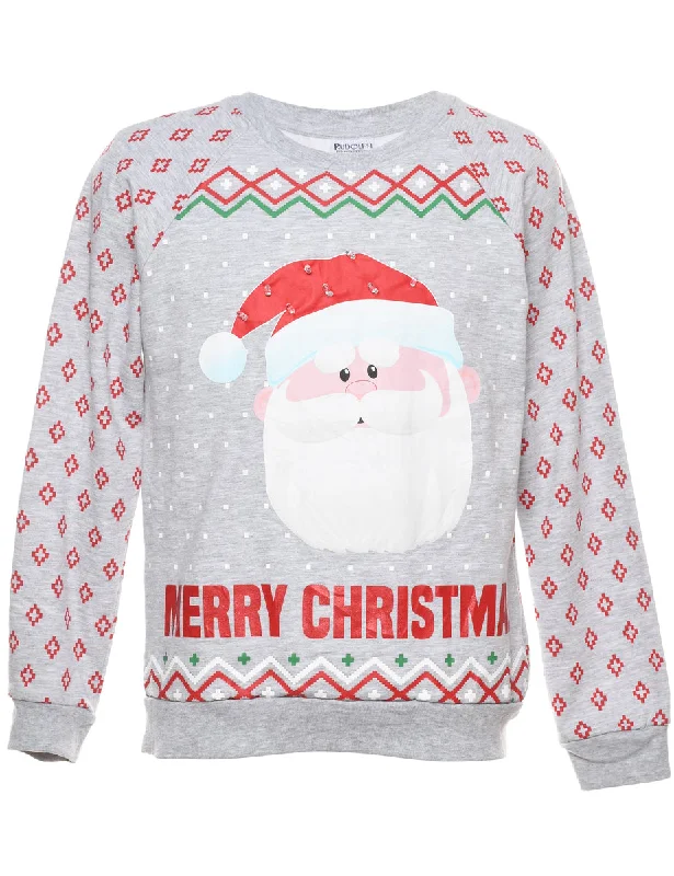 Santa Claus Christmas Sweatshirt - S